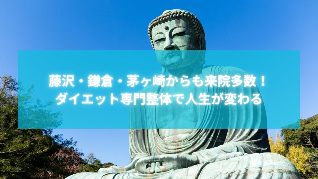 藤沢・鎌倉・茅ヶ崎の来院者が多いダイエット専門整体ラポール整体院のイメージ